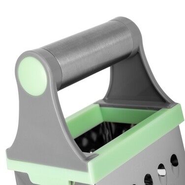 Терка Fissman чотиристороння 24,5 см нержавеющая сталь (8614)