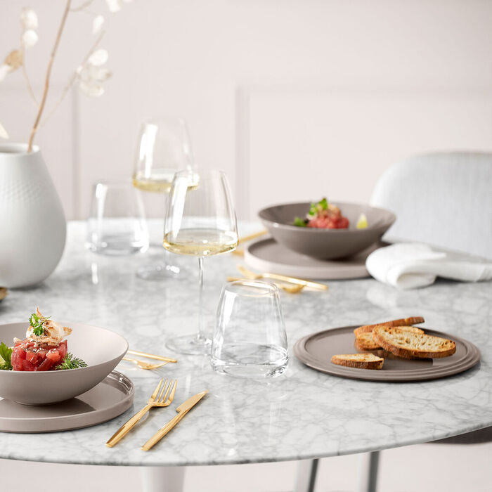 Набір з 7 тарілок Pure Beige Iconic La Boule Villeroy & Boch