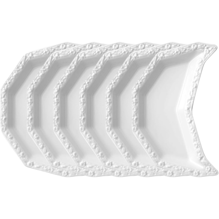 Набір сполучних тарілок 19 x 8,5 см набір з 6 шт. Rosenthal Maria Weiss