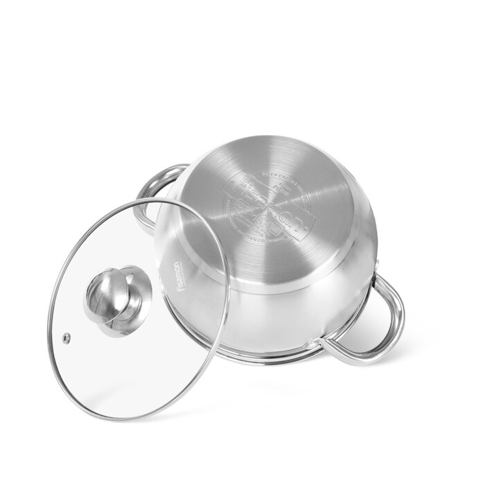 Каструля зі скляною кришкою 16 см 1,9 л PRIME Fissman