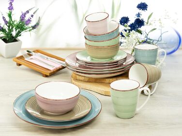 Набір посуду на 4 персони, 16 предметів, Samba Creatable