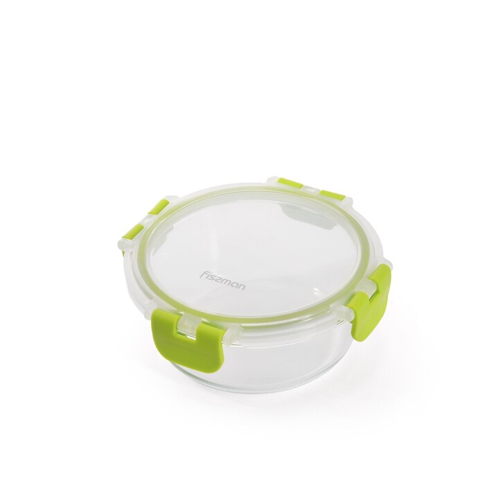 Контейнер з кришкою Fissman 13x5 см / 380 мл (6497)