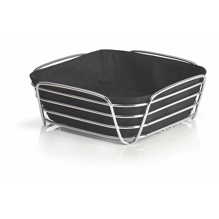 Кошик для хліба 25 x 25 см чорна Delara Blomus