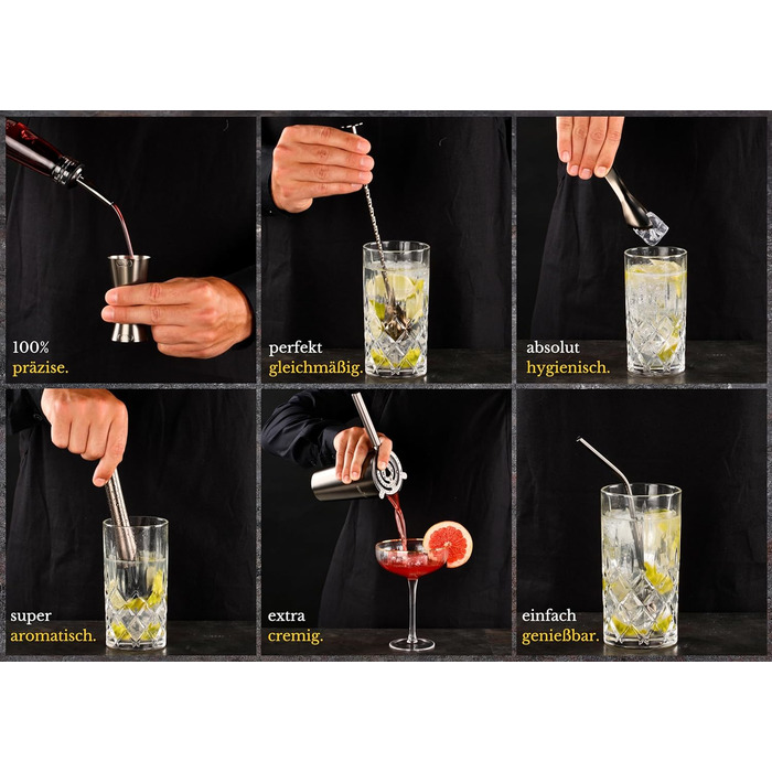Коктейльний набір з нержавіючої сталі 700 мл BARMINGO