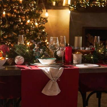 Салатник Fissman 15,5x5 см CHRISTMAS EVE порцеляна (13758)