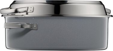 Жаровня багатоцільова 38 см з кришкою Fusiontec WMF