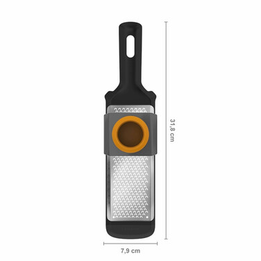 Терка Fiskars Functional Form мелкая для цедры лимона, имбиря, шоколада (1014412)