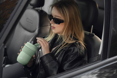 ARDESTO Термокухоль Cosy 400 мл, нержавіюча сталь, зелений