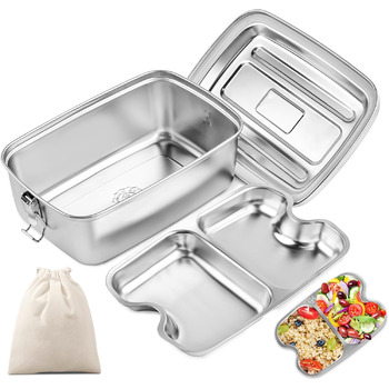 Ланч-бокс металевий 1,2 л WuGU