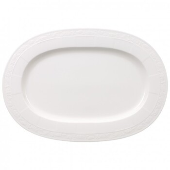 Блюдо овальне 41 см White Pearl Villeroy & Boch