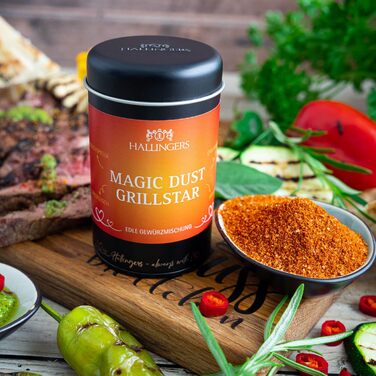 Подарунковий набір спецій ручної роботи, 12 спецій з усього світу (набір) - Літній подарунок та ідеальний подарунок для барбекю День народження, вітання, новосілля, річниця, дружба, Gen Selection, 12 спецій (73651) (BBQ Magic Dust Gr., спеції (71017))