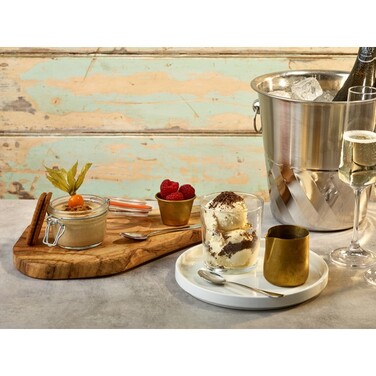 Джаг, пітчер для молока, 150 мл, Gold Vintage Steel, GenWare