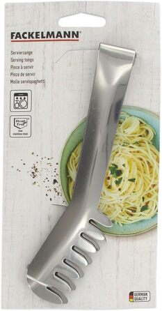 Щипці кухонні 19 см нержавіюча сталь Fackelmann