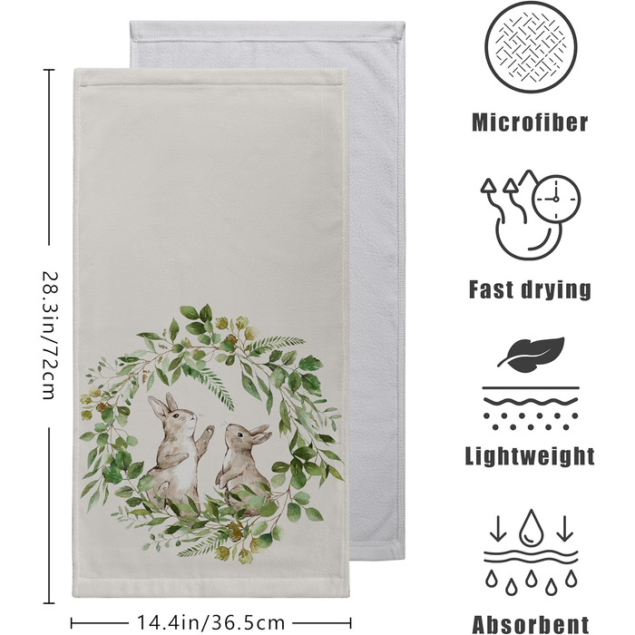 Різдвяні кухонні рушники Kwlegh, рушник для рук, різдвяна ялинка, цукерка-тростина, сніжинка, рушник для пальців, набір з 2 шт. , милий чоловічий банний рушник, високопоглинаючі рушники, 36 x (великодні)