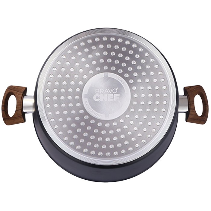 Каструля Bravo Chef класична 20 см (2.6 л) з кришкою (6917687)