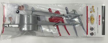 Шпецле/картоплеріз Westmark, з круглою перфорацією, литий під тиском алюміній, довжина 41 см, шпецле-прес, 6110223R (сріблястий)