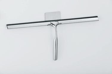 Скребок для душа 40 см с настенным креплением, хром Wenko