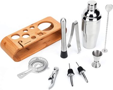 Барний набір для коктейлів, 10 предметів Autumndeer