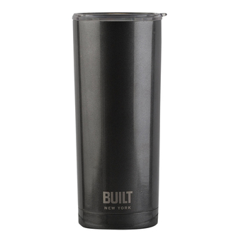 Термокухоль дорожній металевий Built Char Gray, з подвійними стінками, графітовий, 500 мл
