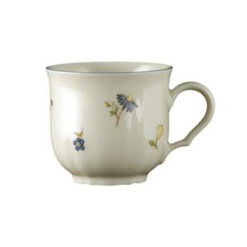 Чашка для мокко / еспрессо 0.09 л Streublume blauer Rand Marie-Luise Seltmann