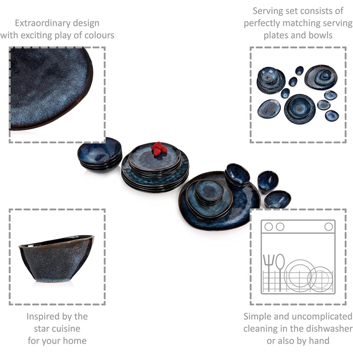 Столовий сервіз на 4 персони, 23 предмети Tokyo Sänger