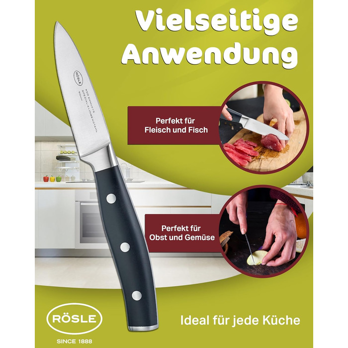 Ніж для овочів 9 см Tradition Rosle