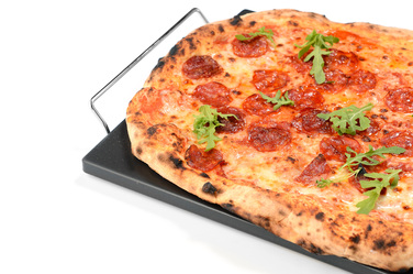 Камень для пиццы прямоугольный 38x30 см с подставкой GRILLI 300380 Код: 012334