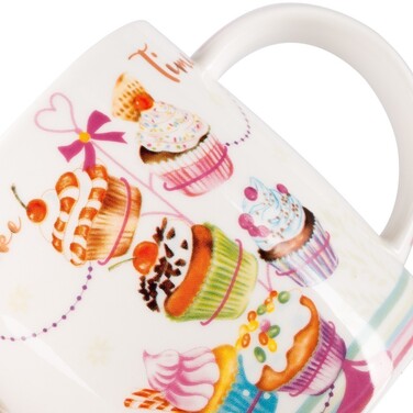 Кружка Fissman 350 мл порцеляна (14064)