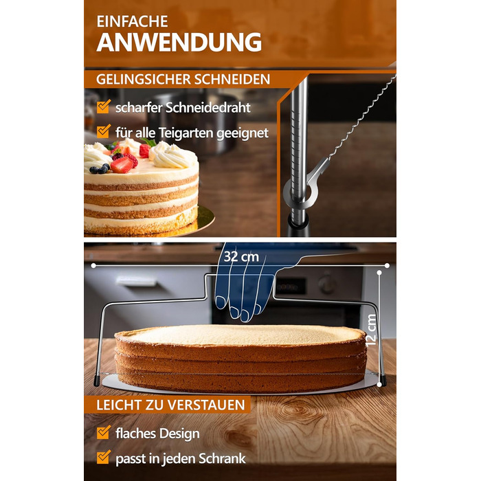 Вирізка для основи торта 32 см 4smile