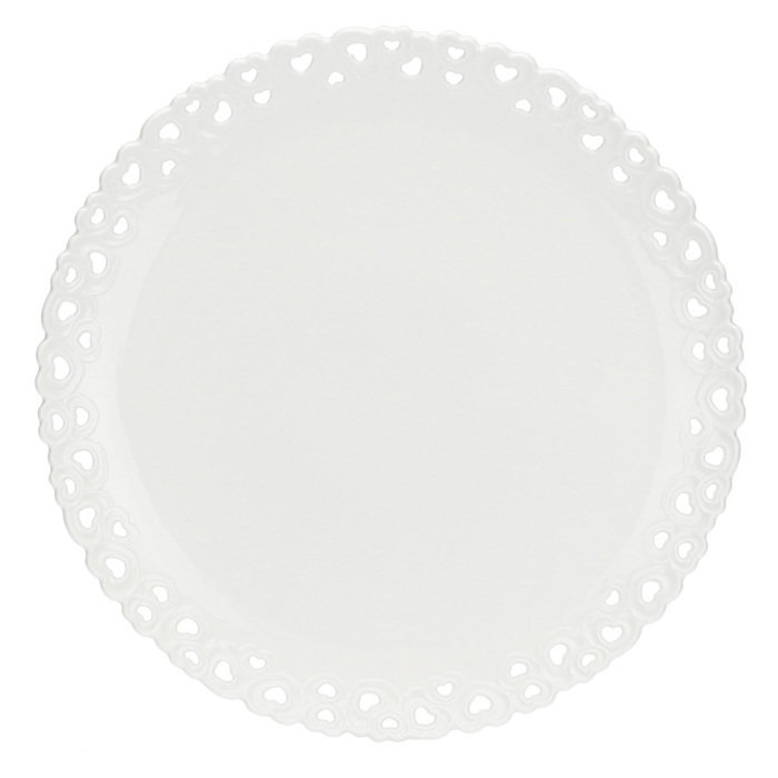 Блюдо сервірувальне La Porcellana Bianca VALENTINO, порцеляна, діам. 34 см