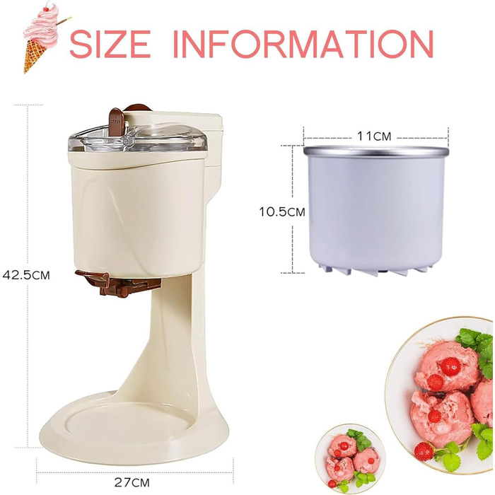 Машина для приготування морозива Mini Fruit Soft Serve Generisch