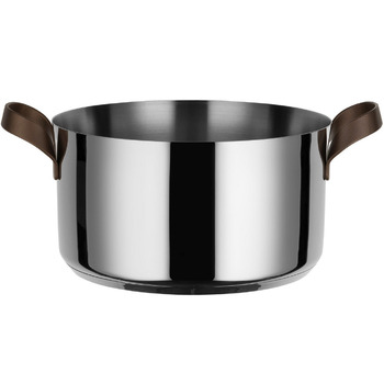 Каструля з двома ручками 24 см 5 л металік Edo Alessi