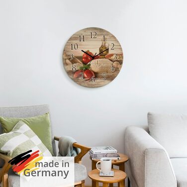 Настінний годинник з дерева 30 см ARTLAND