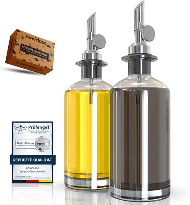 Набір пляшок для розливу оцту та олії 2 х 500 мл Noviclass