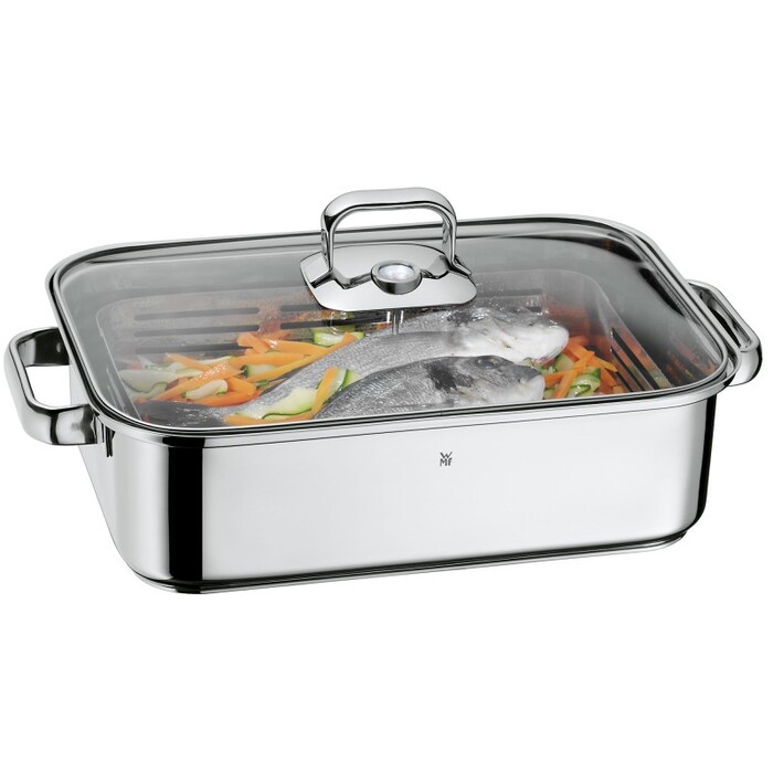 Жаровня 41 х 27 см з парової кошиком + поварская книга Vitalis Aroma WMF