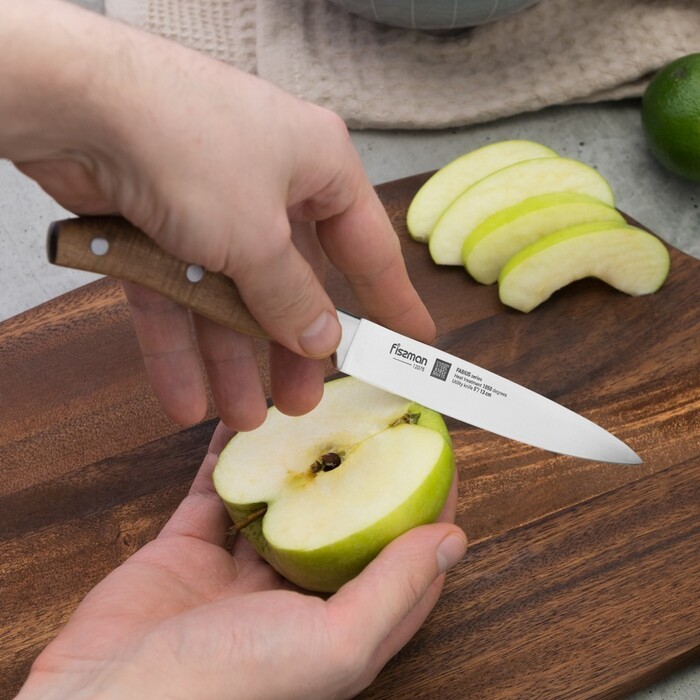 Универсальный нож Fissman 13 см FABIUS сталь X50Cr15MoV (12075)