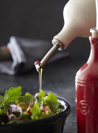 Керамічний глечик для олії Emile Henry 020.215, 0,45 л (білий, одинарний)