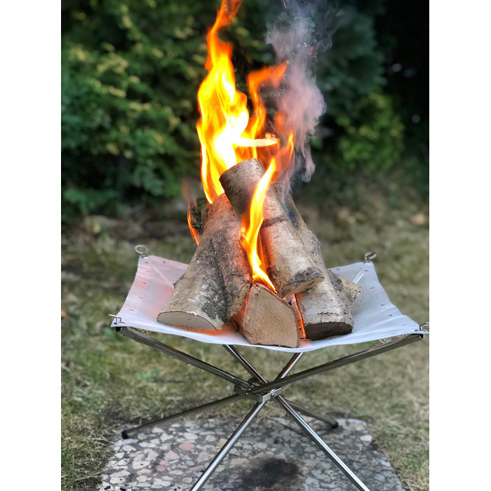 Кострова чаша переносна 41 x 41 x 32 см Feuerstelle CampFeuer