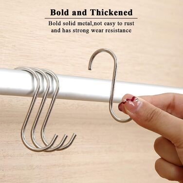 Набір кухонного начиння ReaNea з нержавіючої сталі, 26 предметів, міцний кухонний набір інструментів з гачками, набір металевих лопаток, міцне дзеркально-поліроване кухонне начиння для всіх кулінарних завдань