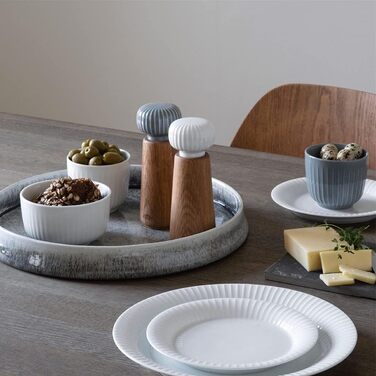 Млинок для спецій Khler Hammershøi - зручний млинок для спецій данського дизайну (білий, H14 см, одинарний)