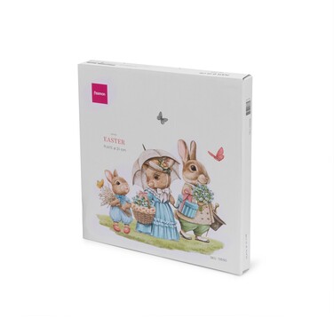 Тарілка Fissman 21 см EASTER порцеляна (13690)