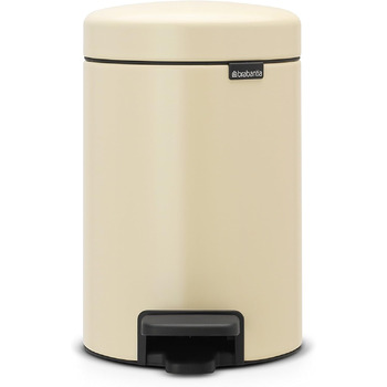 Сміттєвий бак з педаллю 3 л безшумний мигдальний NewIcon Brabantia