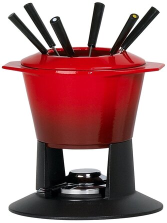 Набір для фондю, вишневий Le Creuset