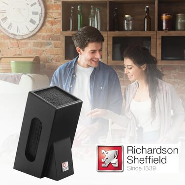 Тримач для ножів чорний 26 см Richardson Sheffield