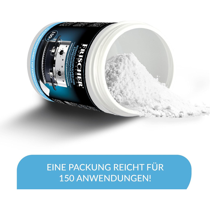 Порошок для чищення кавоварок 900 г FRISCHER PROFESSIONAL