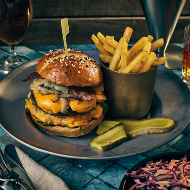 Тарелка круглая 29 см, Vintage Steel, GenWare