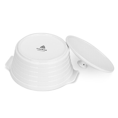 Каструля з кришкою 16 см 750 мл порцеляна Fissman