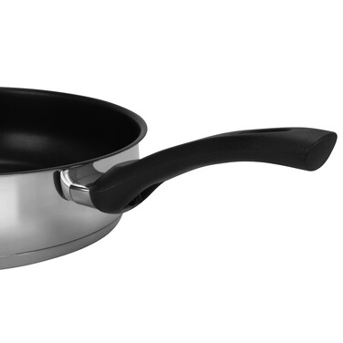 Сковорідка глибока Fissman 26x7 см TRICIA з антипригарним покриттям нержавіюча сталь (5534)