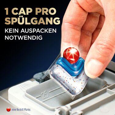 Таблетки для посудомийної машини 73 капсулили Ultimate Plus Infinity Shine Finish