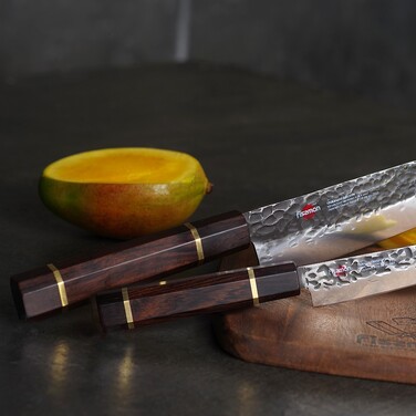 Японська сокира накірі Fissman KENSEI BOKUDEN 18 см сталь AUS-8 (2552)